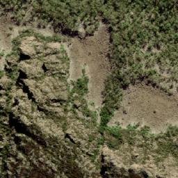 Satellite imagery of Drys Bluff, AU