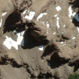 Satellite imagery of Cerro Pulgarcito, AR