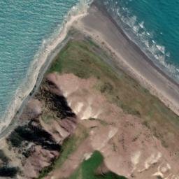 Satellite imagery of Mussel Point, NZ