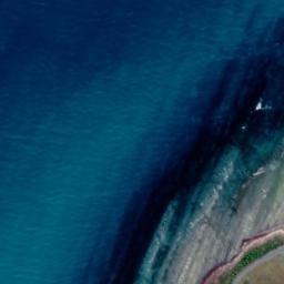 Satellite imagery of Cape Campbell, NZ