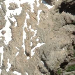 Satellite imagery of Cerro Perito Moreno, AR