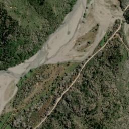 Satellite imagery of Caves Bluff, NZ