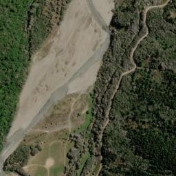 Satellite imagery of Caves Bluff, NZ