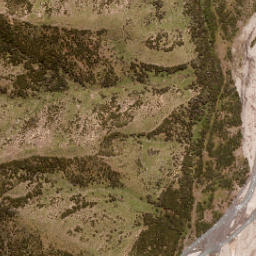 Satellite imagery of Lookout Bluff, NZ