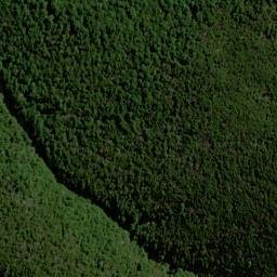 Satellite imagery of Parachute Rocks, NZ