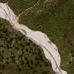Satellite imagery of Tommys Bluff, NZ