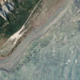 Satellite imagery of Long Point, NZ