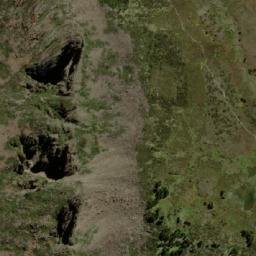 Satellite imagery of Solomons Throne, AU