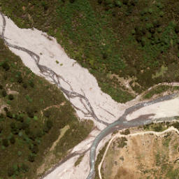 Satellite imagery of Tommys Bluff, NZ