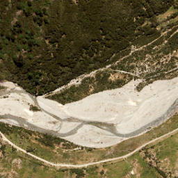 Satellite imagery of Tommys Bluff, NZ