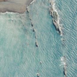 Satellite imagery of Chancet Rocks, NZ