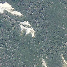 Satellite imagery of Christie Ridge, NZ
