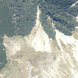 Satellite imagery of Christie Ridge, NZ