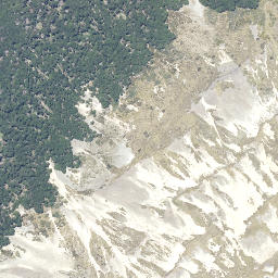 Satellite imagery of Christie Ridge, NZ