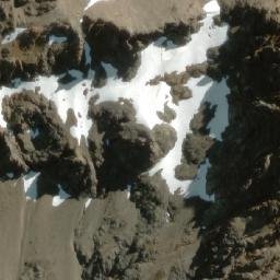 Satellite imagery of Cerro Hielo Azul, AR