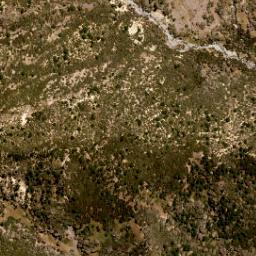 Satellite imagery of Fork Spur, NZ