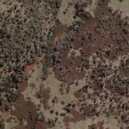 Satellite imagery of Mount Kingston, AU