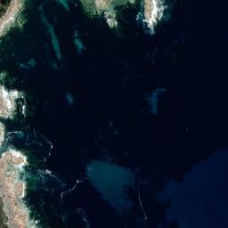 Satellite imagery of Alligator Rock, AU