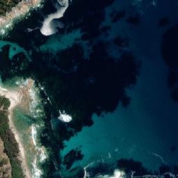 Satellite imagery of Alligator Rock, AU