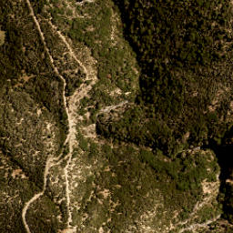 Satellite imagery of Canterbury Spur, NZ