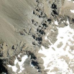 Satellite imagery of Angelus Ridge, NZ