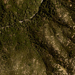Satellite imagery of Canterbury Spur, NZ