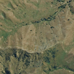 Satellite imagery of Razorback Ridge, NZ