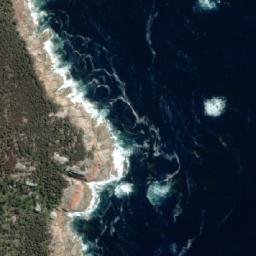 Satellite imagery of Cape Lodi, AU