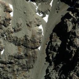 Satellite imagery of Angelus Ridge, NZ