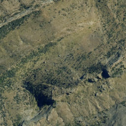 Satellite imagery of Razorback Ridge, NZ