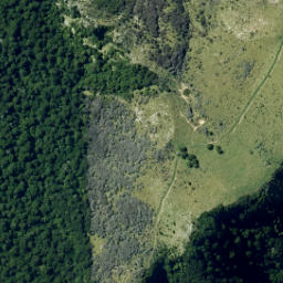 Satellite imagery of Iwitahi Ridge, NZ