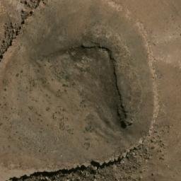 Satellite imagery of Cerro Solitario, AR