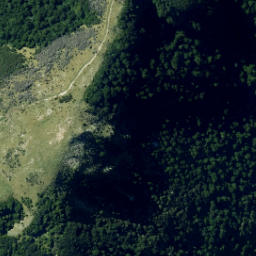 Satellite imagery of Iwitahi Ridge, NZ