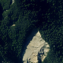 Satellite imagery of Iwitahi Ridge, NZ