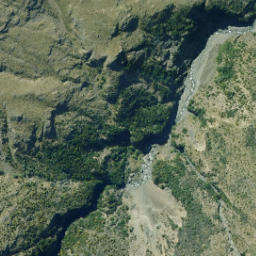 Satellite imagery of Tongue Spur, NZ