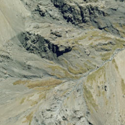 Satellite imagery of McRae Spur, NZ