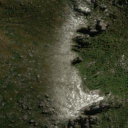 Satellite imagery of Mount Geikie, AU