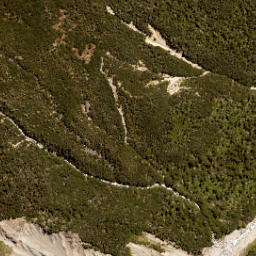 Satellite imagery of Fifteen Mile Spur, NZ
