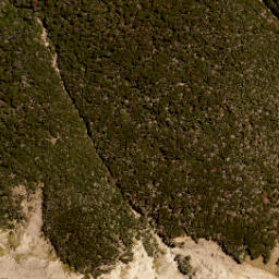 Satellite imagery of Fifteen Mile Spur, NZ
