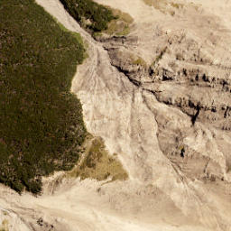 Satellite imagery of Fifteen Mile Spur, NZ