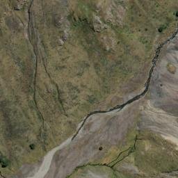Satellite imagery of Saw Spur, NZ