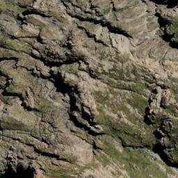 Satellite imagery of Saw Spur, NZ