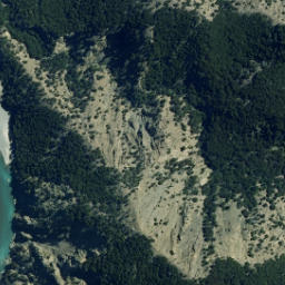 Satellite imagery of Bobs Spur, NZ