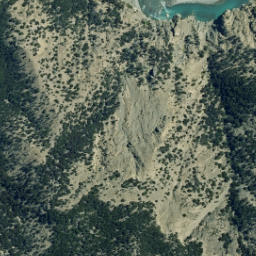 Satellite imagery of Bobs Spur, NZ