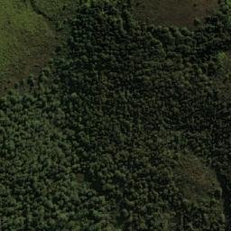 Satellite imagery of Pyramid Mountain, AU