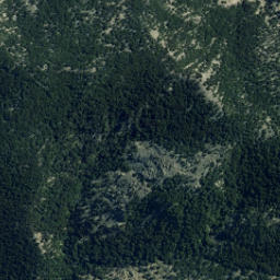 Satellite imagery of Bobs Spur, NZ