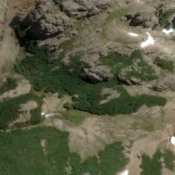 Satellite imagery of Cerro Aguja Norte, CL