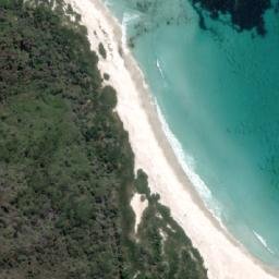Satellite imagery of Friendly Point, AU