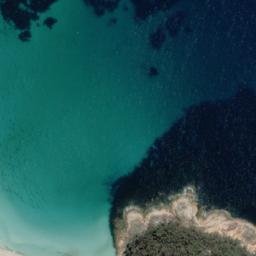 Satellite imagery of Friendly Point, AU