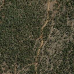 Satellite imagery of Mount Franklin, AU